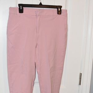 Pink Ankle Pants. Size 12. Dip Brand.